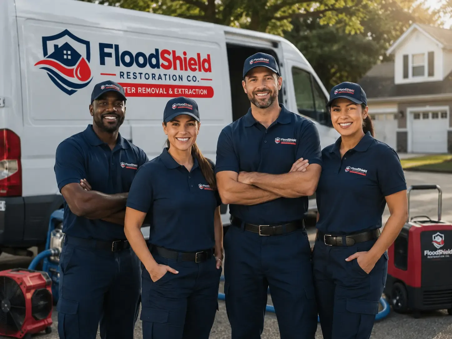 Flood Damage Restoration company in New Troy, MI