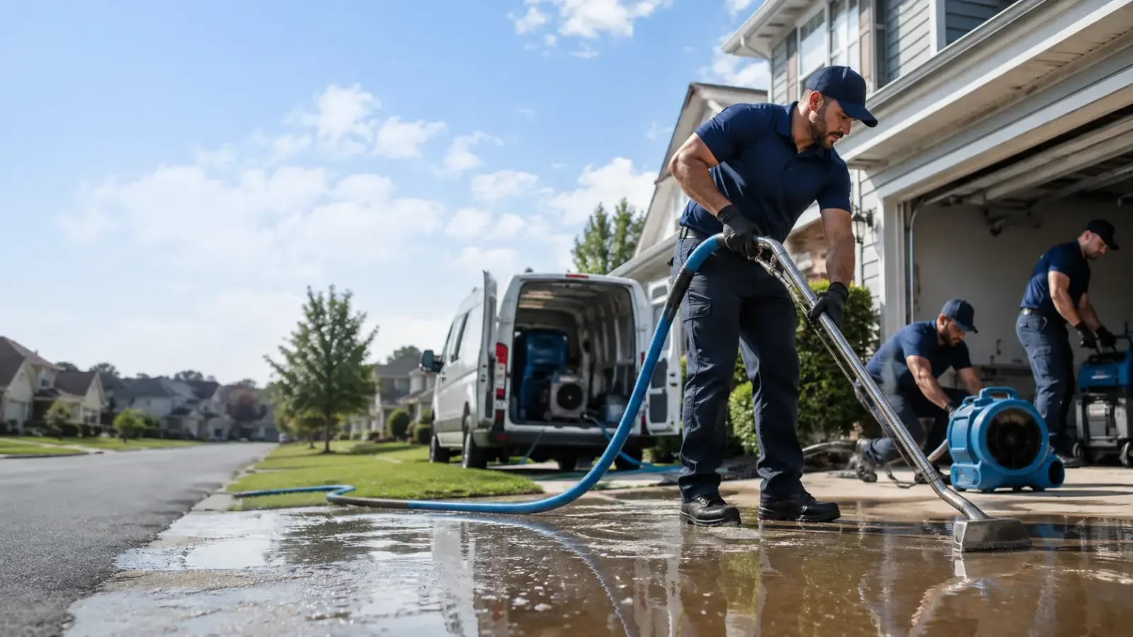 Flood Damage Restoration in New Troy, MI